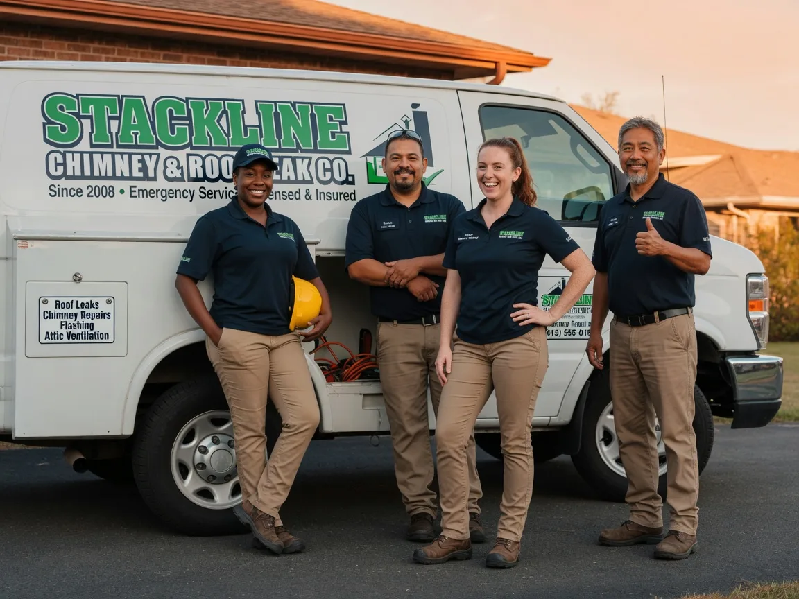 Chimney flashing repair company in Denton, KY